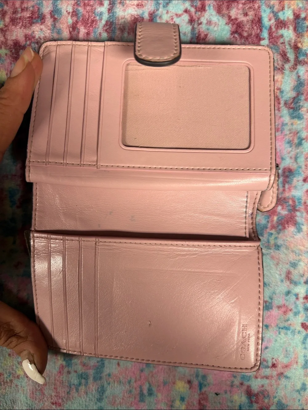 Coach compact wallet